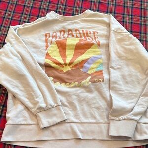 Roxy Sunburst Graphic Sweatshirt size xs